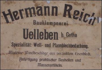 Firmen Schild